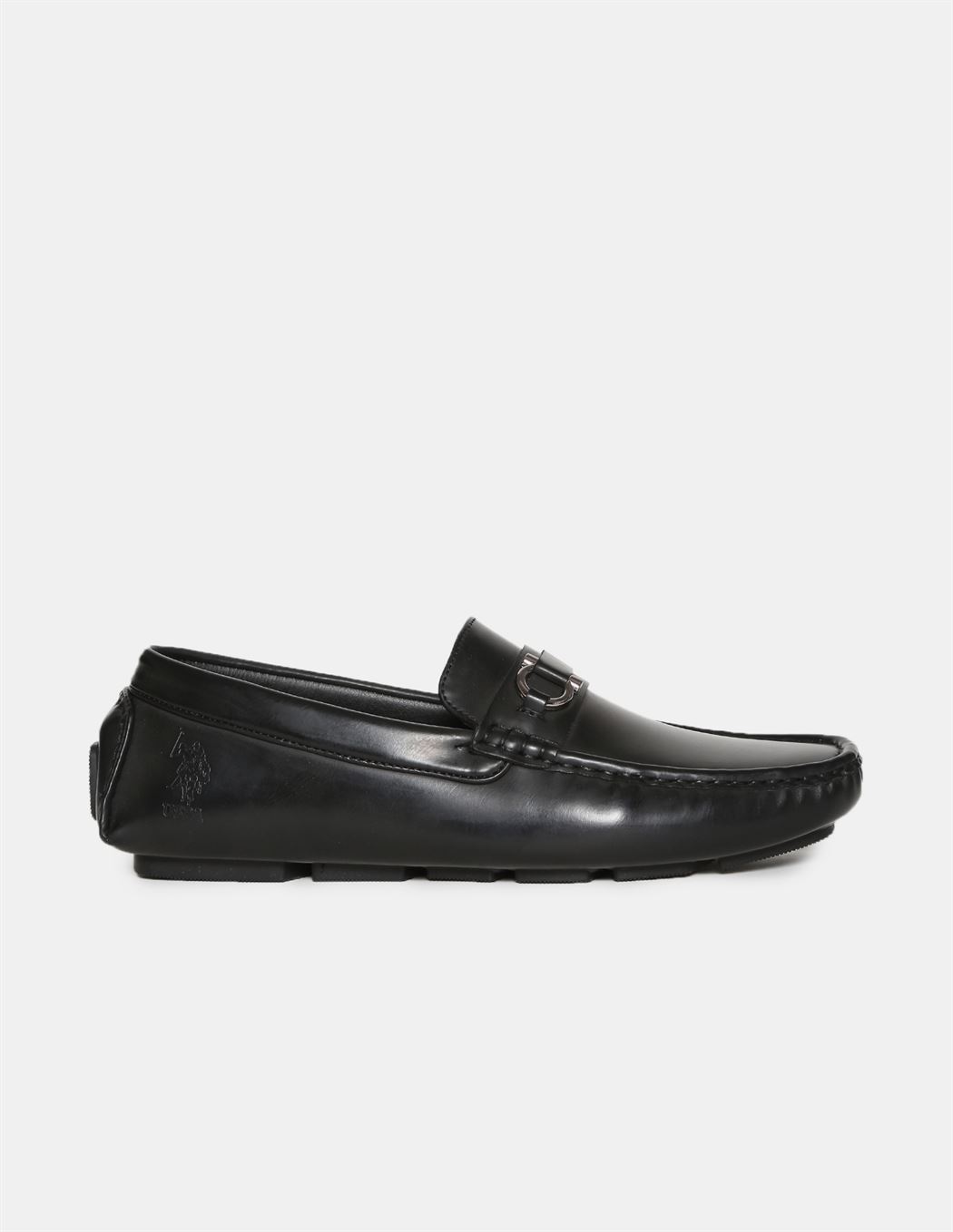 U.S. Polo Assn. Footwear Men Black Slip On Loafers